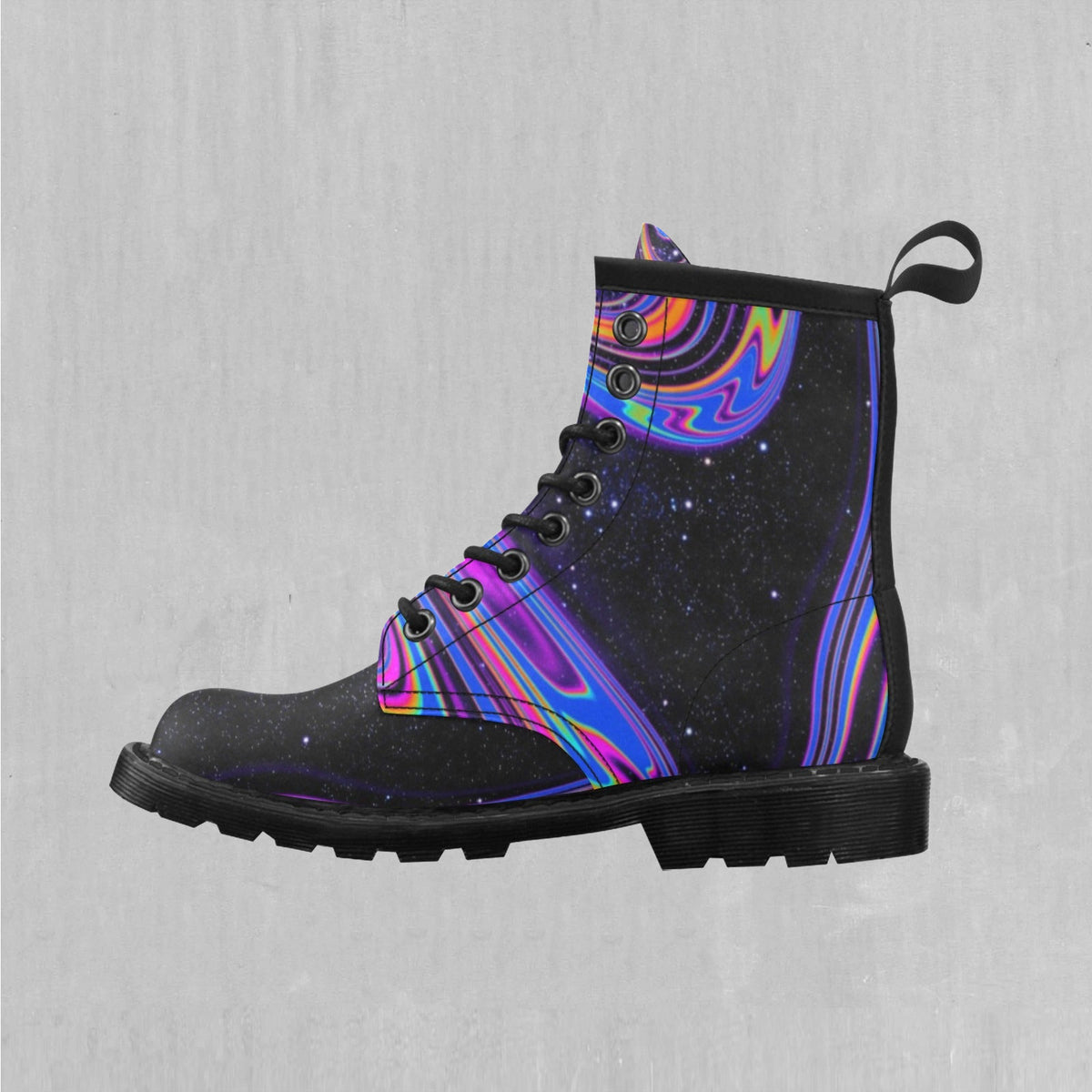 Chromatic Cosmos Women's Lace Up Boots