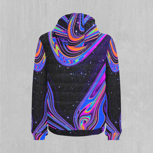 Chromatic Cosmos Puffer Jacket