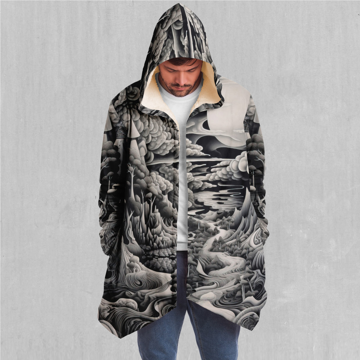 Ethereal Moonlight Cloak (White Fur)