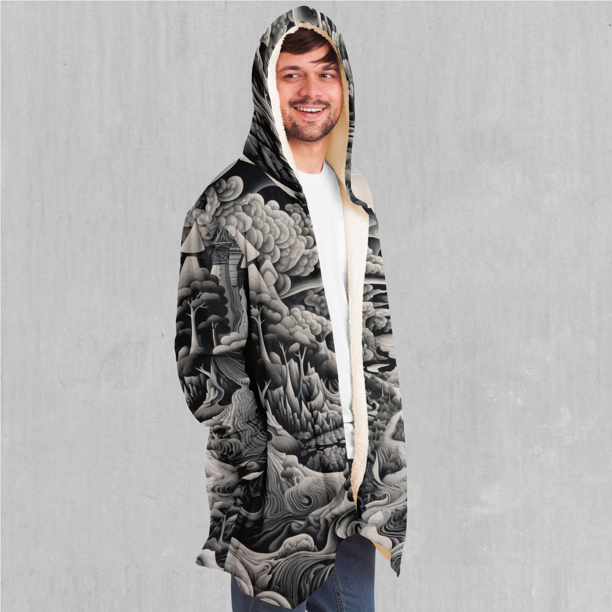 Ethereal Moonlight Cloak (White Fur)