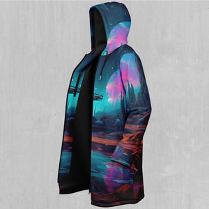 Cosmic Cove Zip Up Cloak (Black Fur)