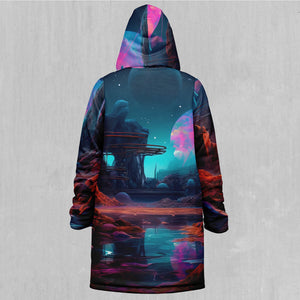 Cosmic Cove Zip Up Cloak (Black Fur)