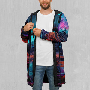 Cosmic Cove Zip Up Cloak (Black Fur)