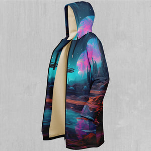 Cosmic Cove Zip Up Cloak (White Fur)