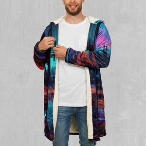 Cosmic Cove Zip Up Cloak (White Fur)