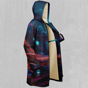 Cosmic Cove Zip Up Cloak (White Fur)