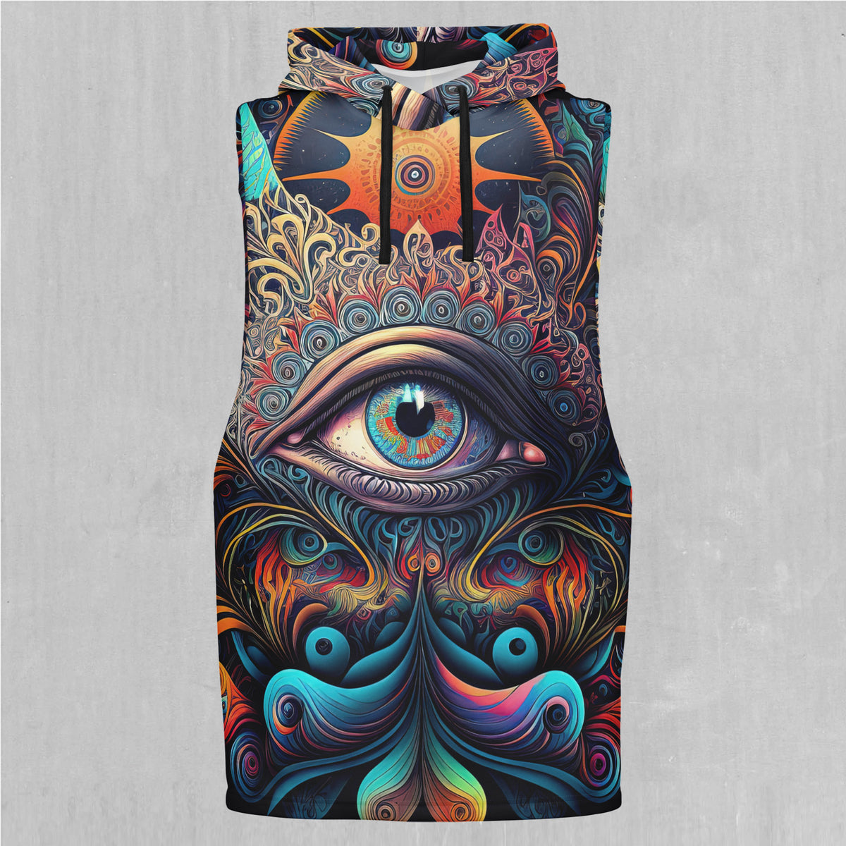 Cosmic Eye Sleeveless Hoodie