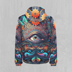 Cosmic Eye Puffer Jacket