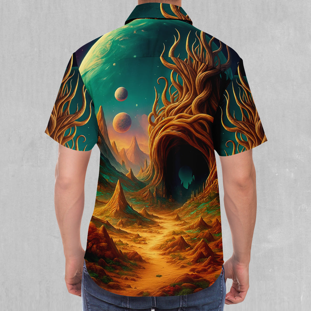 Cosmic Mirage Button Down Shirt