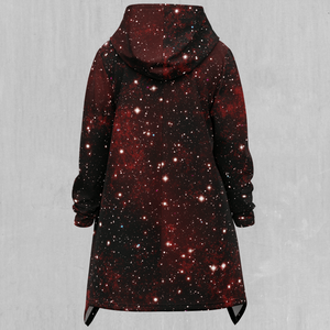 Crimson Space Longline Cloak