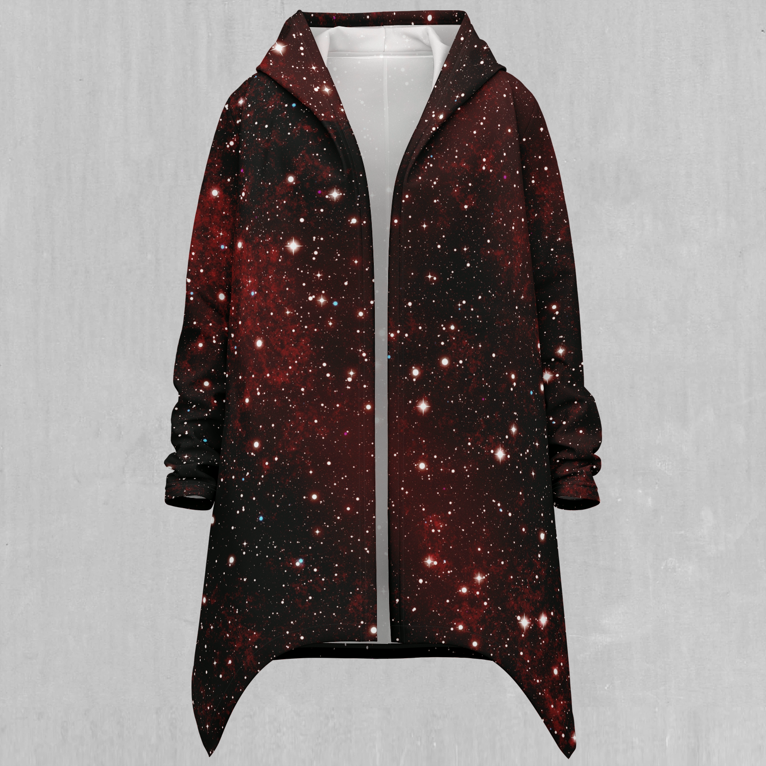 Crimson Space Longline Cloak