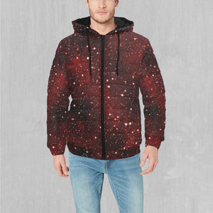 Crimson Space Puffer Jacket