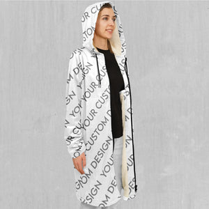 Custom Zip Up Cloak (White Fur)