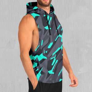 Cyber-Tech Sleeveless Hoodie