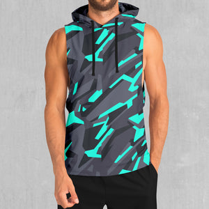 Cyber-Tech Sleeveless Hoodie