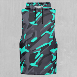 Cyber-Tech Sleeveless Hoodie