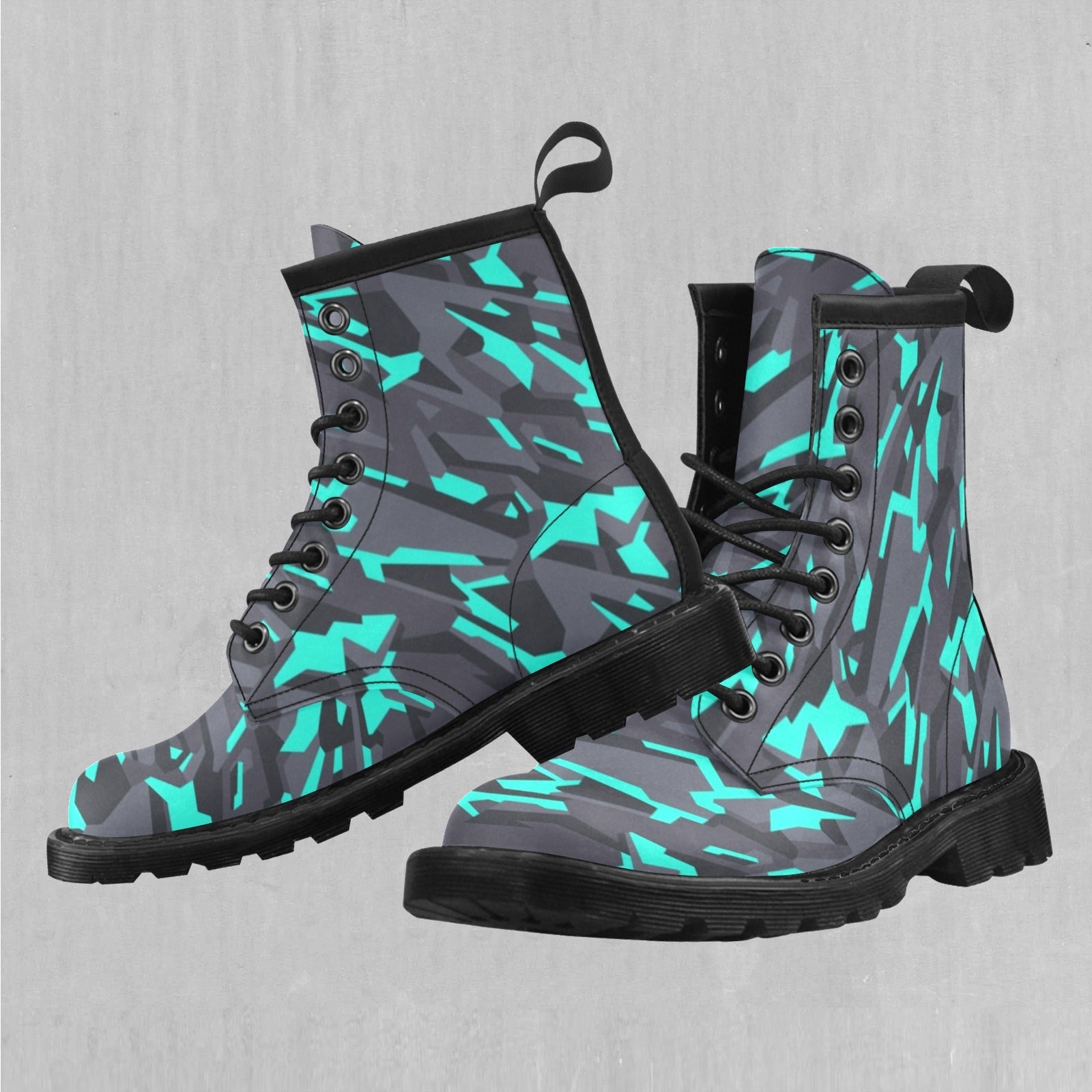 Cyber-Tech Women's Lace Up Boots