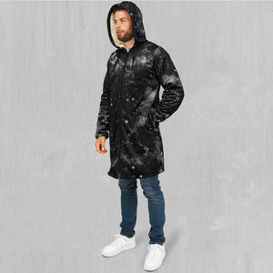 Dark Matter Zip Up Cloak (White Fur)