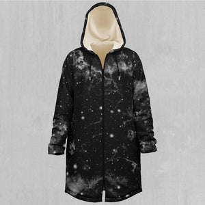 Dark Matter Zip Up Cloak (White Fur)