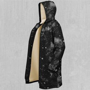 Dark Matter Zip Up Cloak (White Fur)