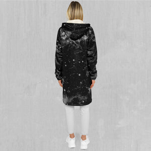 Dark Matter Zip Up Cloak (White Fur)