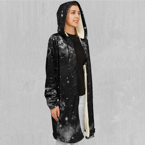 Dark Matter Zip Up Cloak (White Fur)