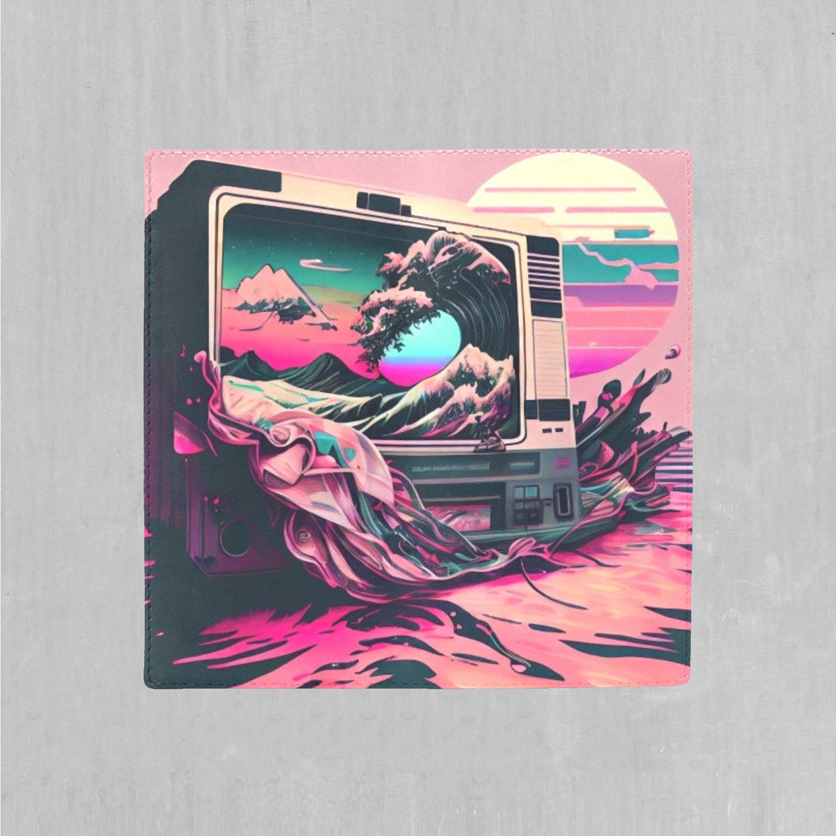 Digital Tsunami Women's Wallet