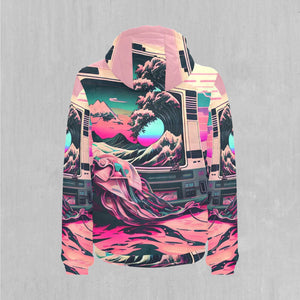 Digital Tsunami Puffer Jacket