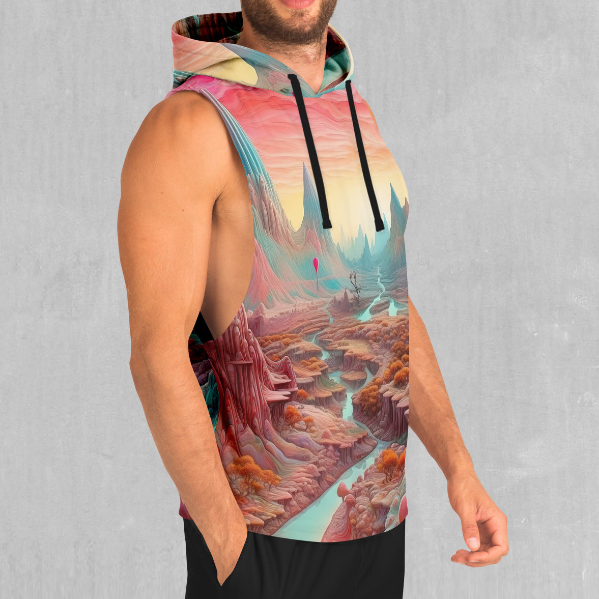 Dream Canyon Sleeveless Hoodie