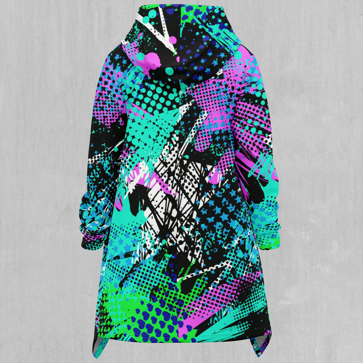 Electric Avenue Longline Cloak