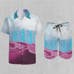 Electric Desert Men's Beach Set