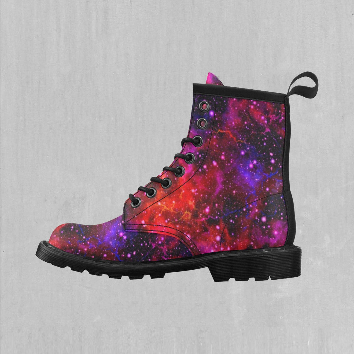 Electric Galaxy Women's Lace Up Boots