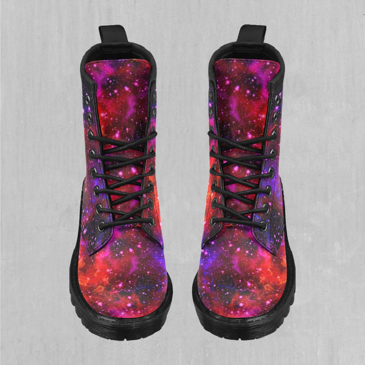 Electric Galaxy Women's Lace Up Boots