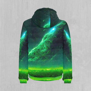 Electrified Nebula Puffer Jacket