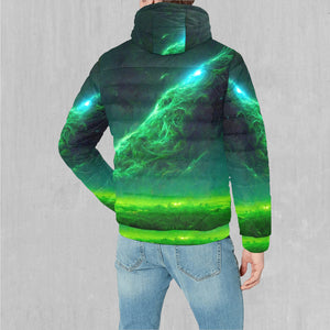 Electrified Nebula Puffer Jacket