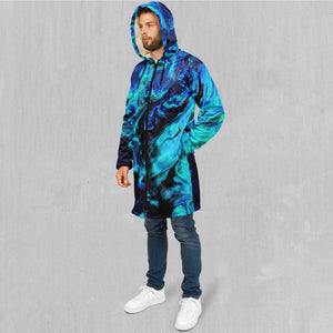 Enigma Sea Zip Up Cloak (White Fur)