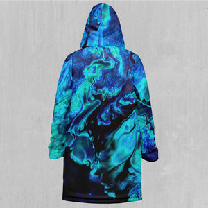 Enigma Sea Zip Up Cloak (White Fur)