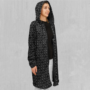 Esoteric Zip Up Cloak (Black Fur)