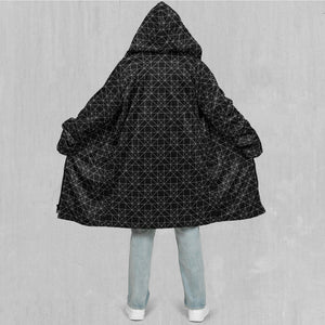 Esoteric Zip Up Cloak (Black Fur)