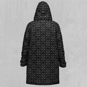 Esoteric Zip Up Cloak (Black Fur)