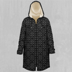 Esoteric Zip Up Cloak (White Fur)