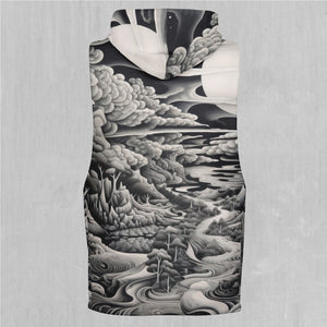 Ethereal Moonlight Sleeveless Hoodie