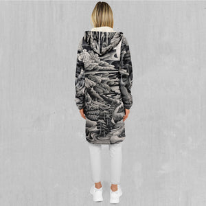 Ethereal Moonlight Zip Up Cloak (White Fur)