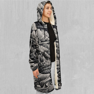 Ethereal Moonlight Zip Up Cloak (White Fur)