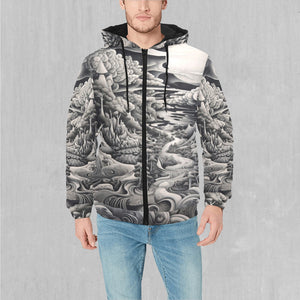 Ethereal Moonlight Puffer Jacket