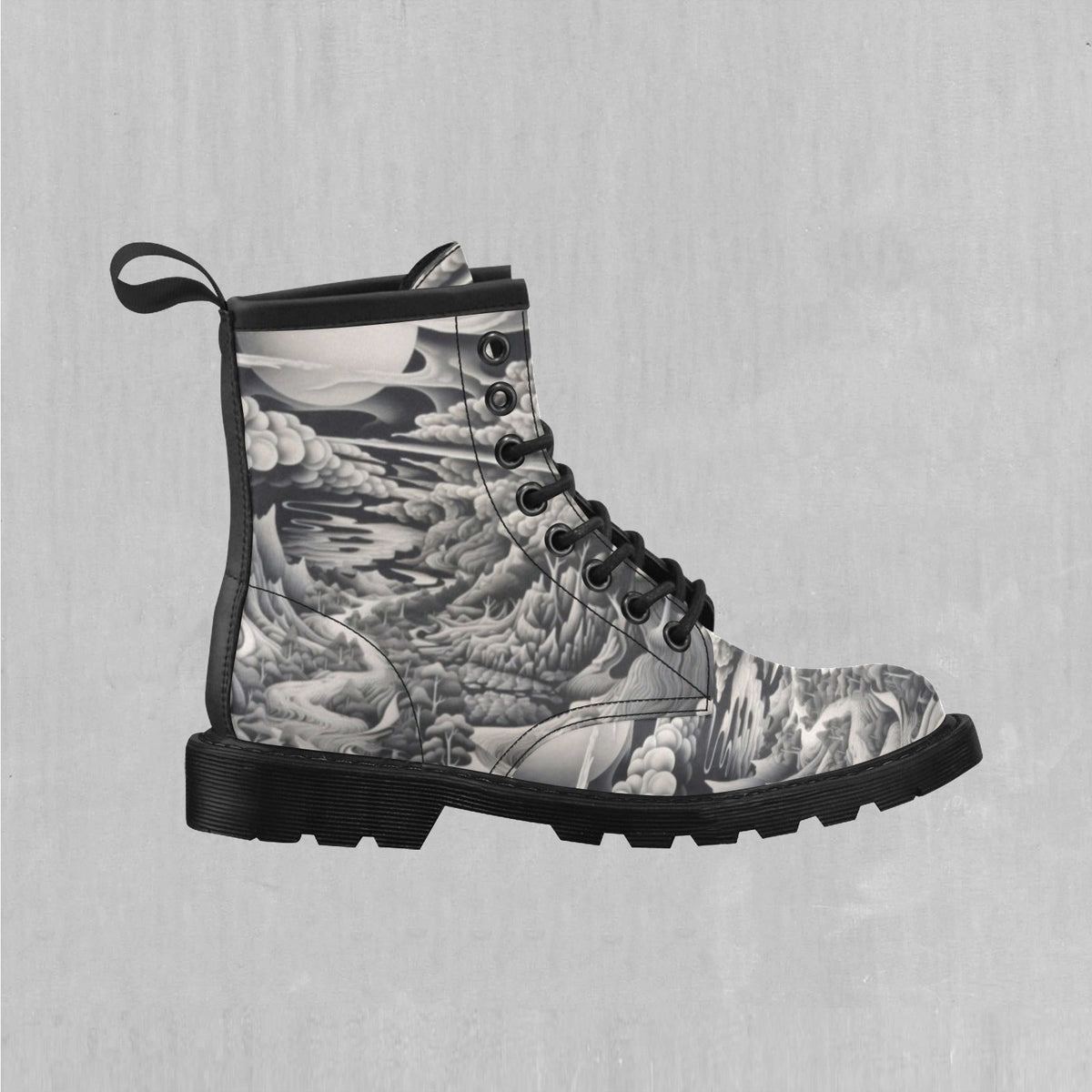 Ethereal Moonlight Women's Lace Up Boots