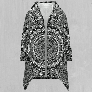 Floral Mandala Longline Cloak