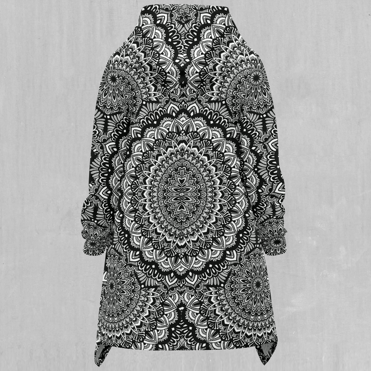 Floral Mandala Longline Cloak