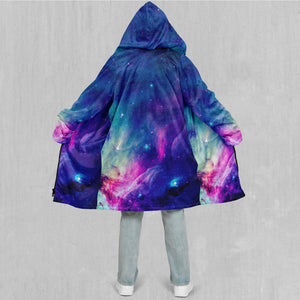 Frost Nebula Zip Up Cloak (Black Fur)