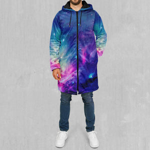 Frost Nebula Zip Up Cloak (Black Fur)